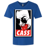 T-Shirts Royal / X-Small CASS Men's Premium V-Neck