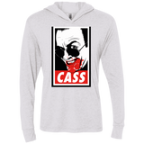 T-Shirts Heather White / X-Small CASS Triblend Long Sleeve Hoodie Tee