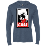 T-Shirts Indigo / X-Small CASS Triblend Long Sleeve Hoodie Tee