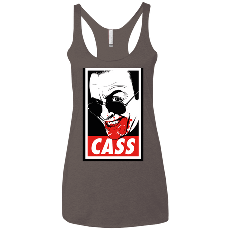 T-Shirts Macchiato / X-Small CASS Women's Triblend Racerback Tank