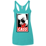 T-Shirts Tahiti Blue / X-Small CASS Women's Triblend Racerback Tank