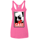 T-Shirts Vintage Pink / X-Small CASS Women's Triblend Racerback Tank