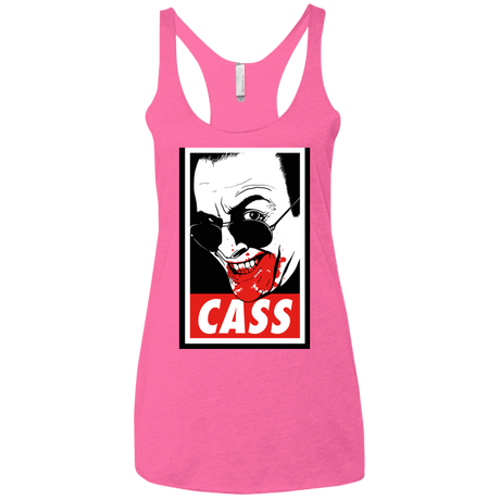 T-Shirts Vintage Pink / X-Small CASS Women's Triblend Racerback Tank