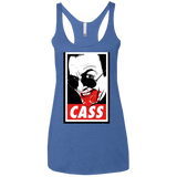 T-Shirts Vintage Royal / X-Small CASS Women's Triblend Racerback Tank