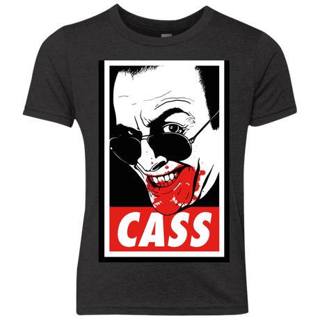 T-Shirts Vintage Black / YXS CASS Youth Triblend T-Shirt