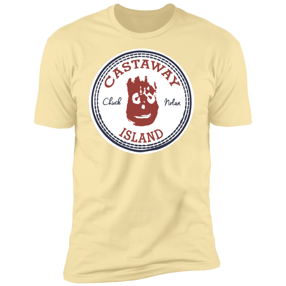 T-Shirts Banana Cream / S Castaway Island All Star Men's Premium T-Shirt