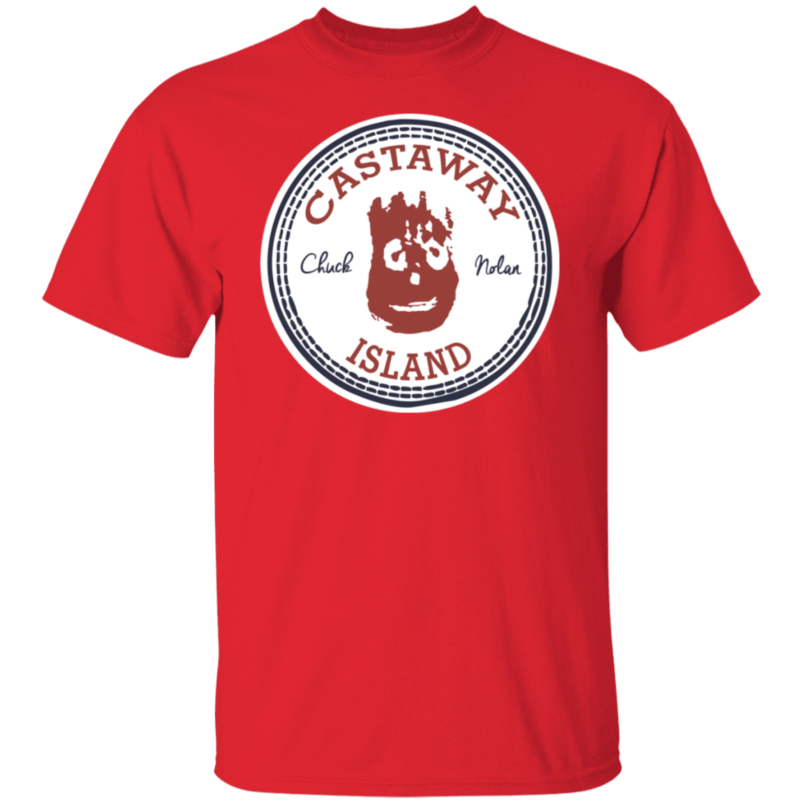 T-Shirts Red / S Castaway Island All Star T-Shirt