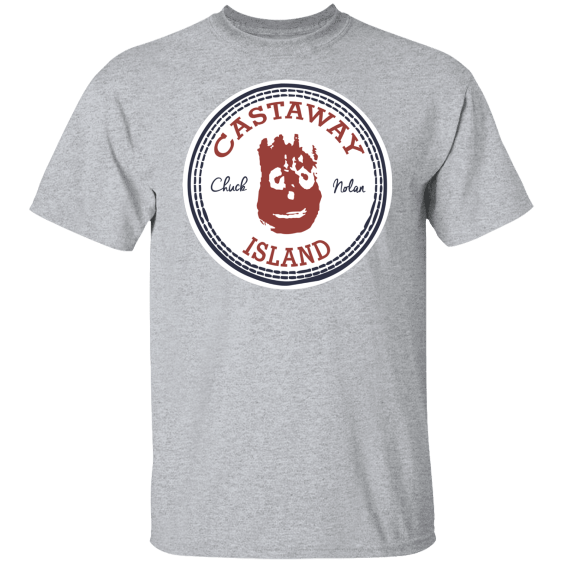 T-Shirts Sport Grey / S Castaway Island All Star T-Shirt