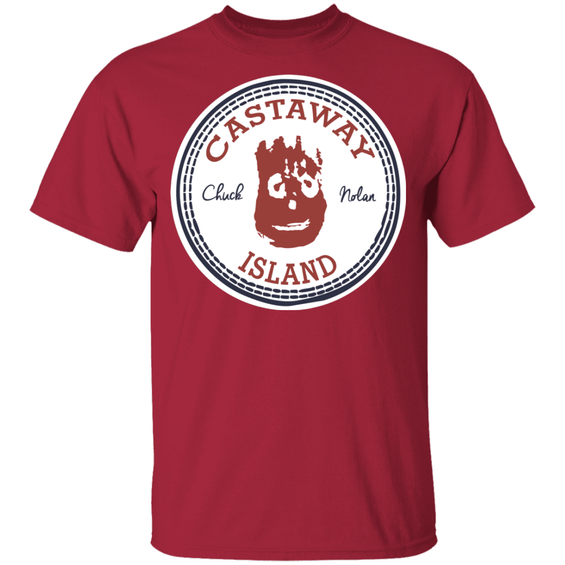 T-Shirts Cardinal / YXS Castaway Island All Star Youth T-Shirt