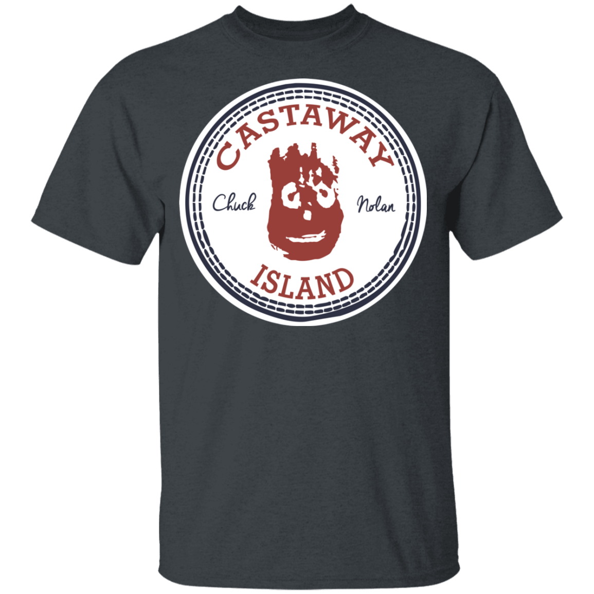 T-Shirts Dark Heather / YXS Castaway Island All Star Youth T-Shirt