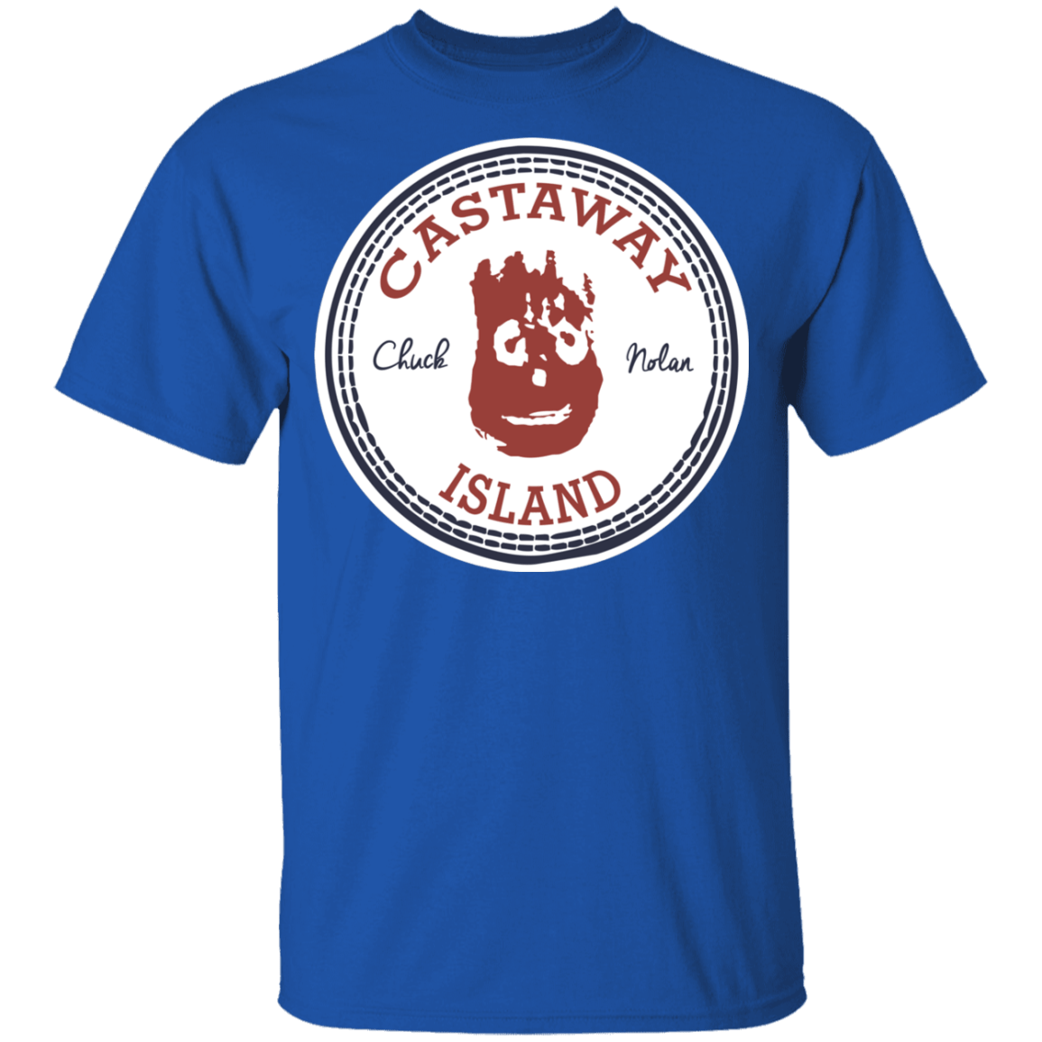 T-Shirts Royal / YXS Castaway Island All Star Youth T-Shirt