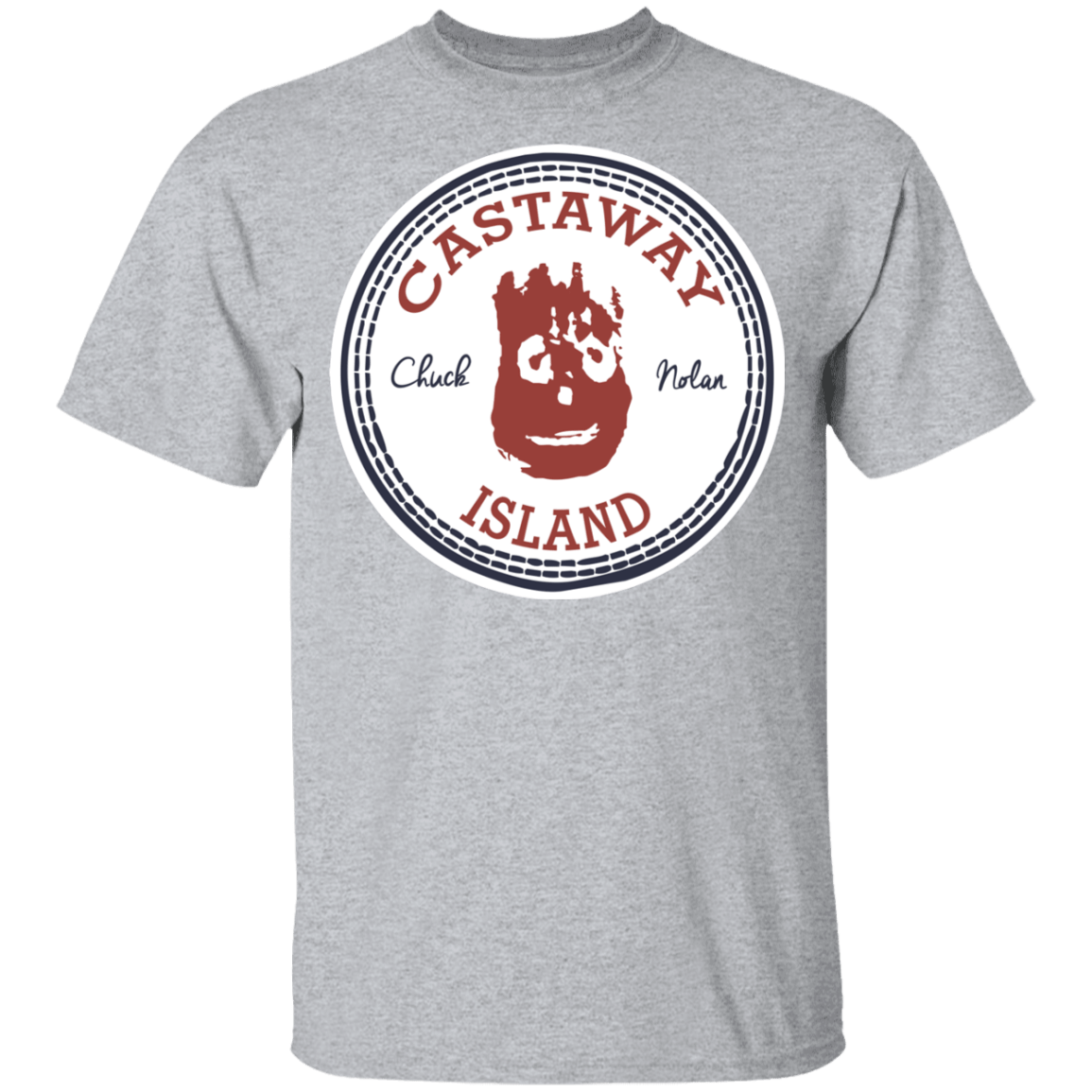 T-Shirts Sport Grey / YXS Castaway Island All Star Youth T-Shirt