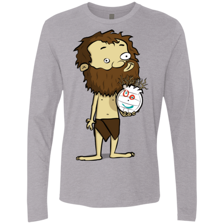 T-Shirts Heather Grey / Small Castaway Men's Premium Long Sleeve