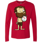 T-Shirts Red / Small Castaway Men's Premium Long Sleeve