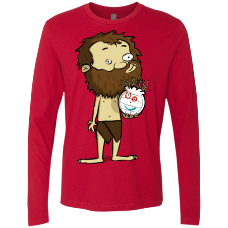 T-Shirts Red / Small Castaway Men's Premium Long Sleeve