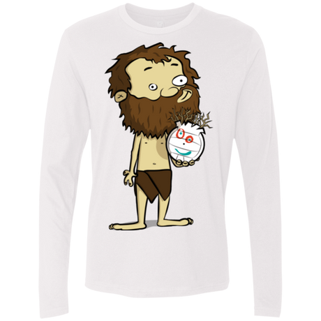 T-Shirts White / Small Castaway Men's Premium Long Sleeve