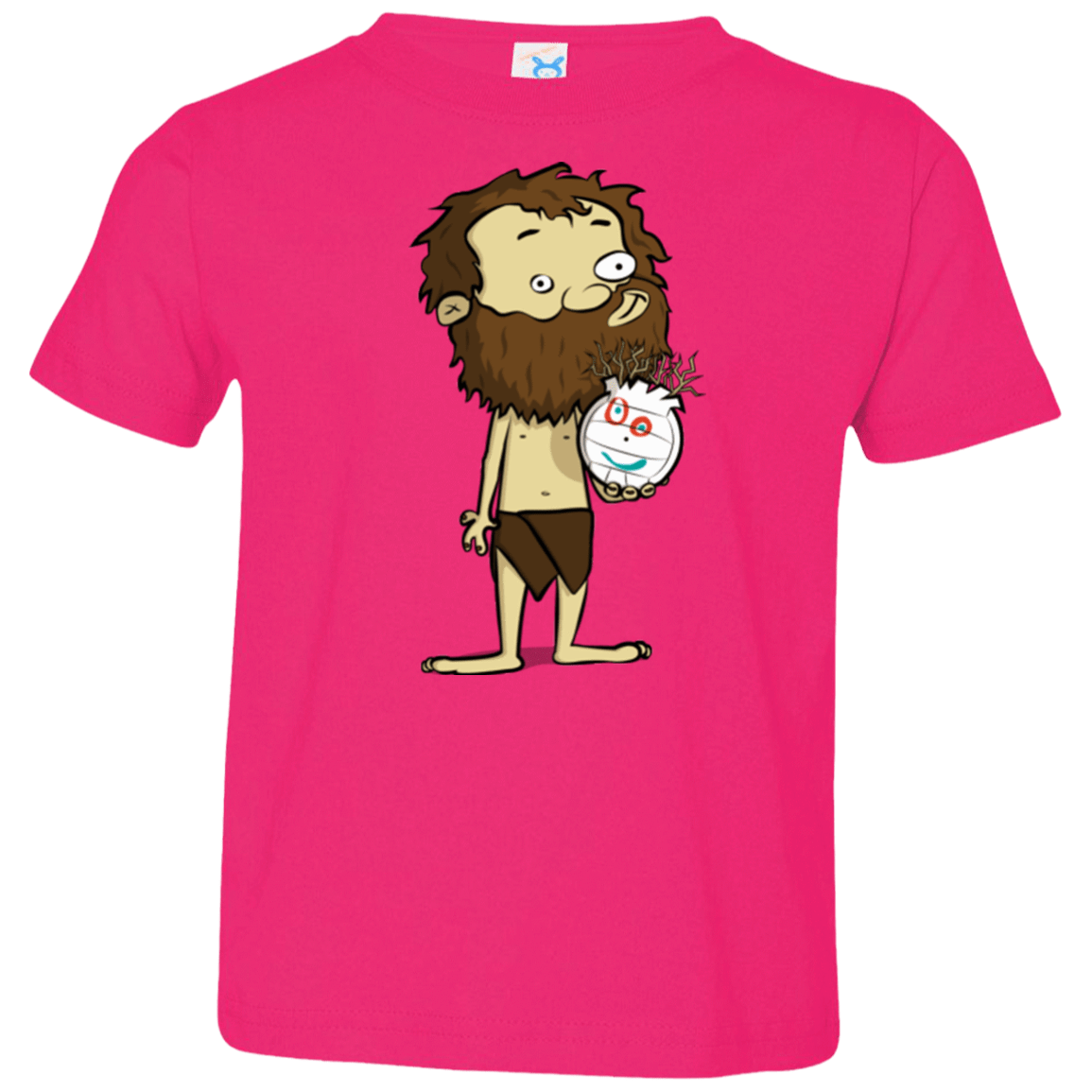 T-Shirts Hot Pink / 2T Castaway Toddler Premium T-Shirt