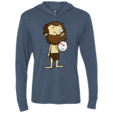 T-Shirts Indigo / X-Small Castaway Triblend Long Sleeve Hoodie Tee