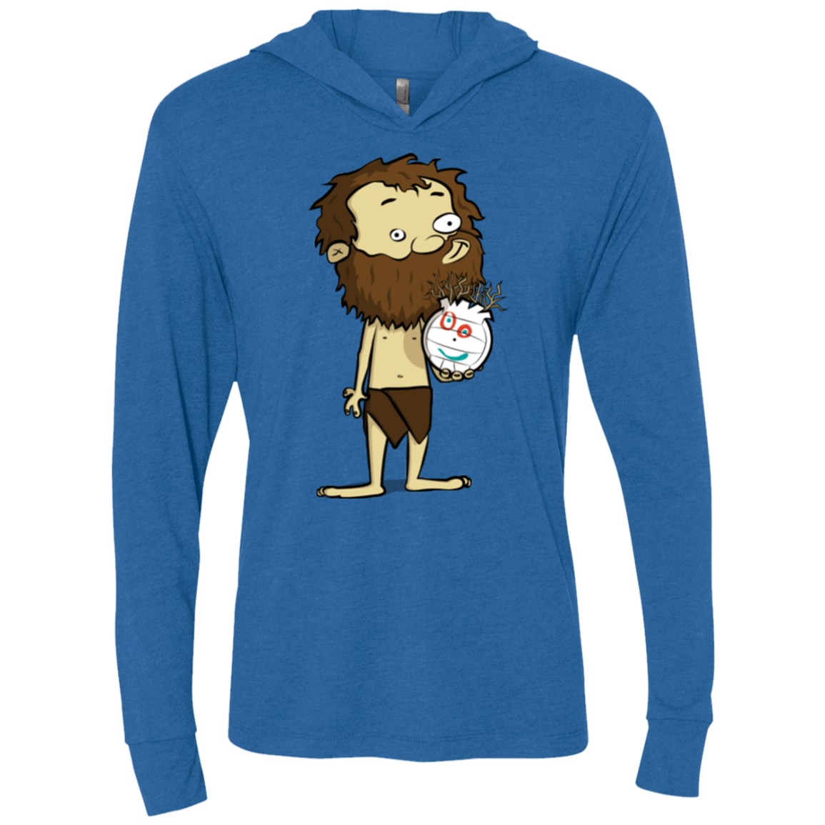 T-Shirts Vintage Royal / X-Small Castaway Triblend Long Sleeve Hoodie Tee