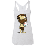 T-Shirts Heather White / X-Small Castaway Women's Triblend Racerback Tank