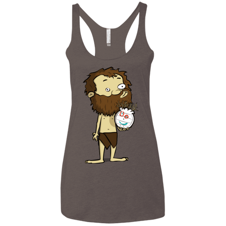 T-Shirts Macchiato / X-Small Castaway Women's Triblend Racerback Tank