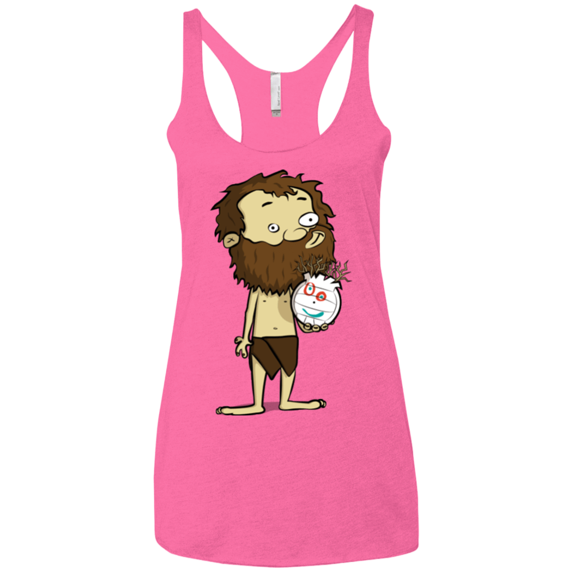 T-Shirts Vintage Pink / X-Small Castaway Women's Triblend Racerback Tank