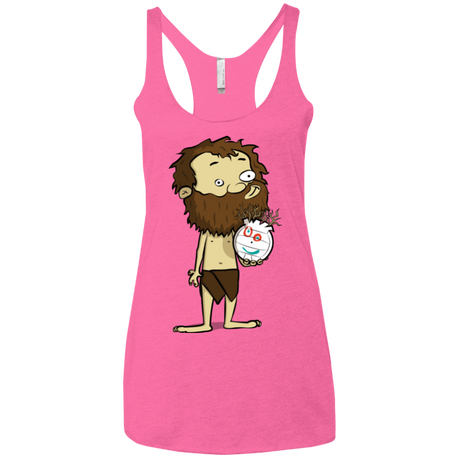 T-Shirts Vintage Pink / X-Small Castaway Women's Triblend Racerback Tank