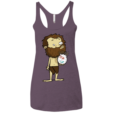 T-Shirts Vintage Purple / X-Small Castaway Women's Triblend Racerback Tank