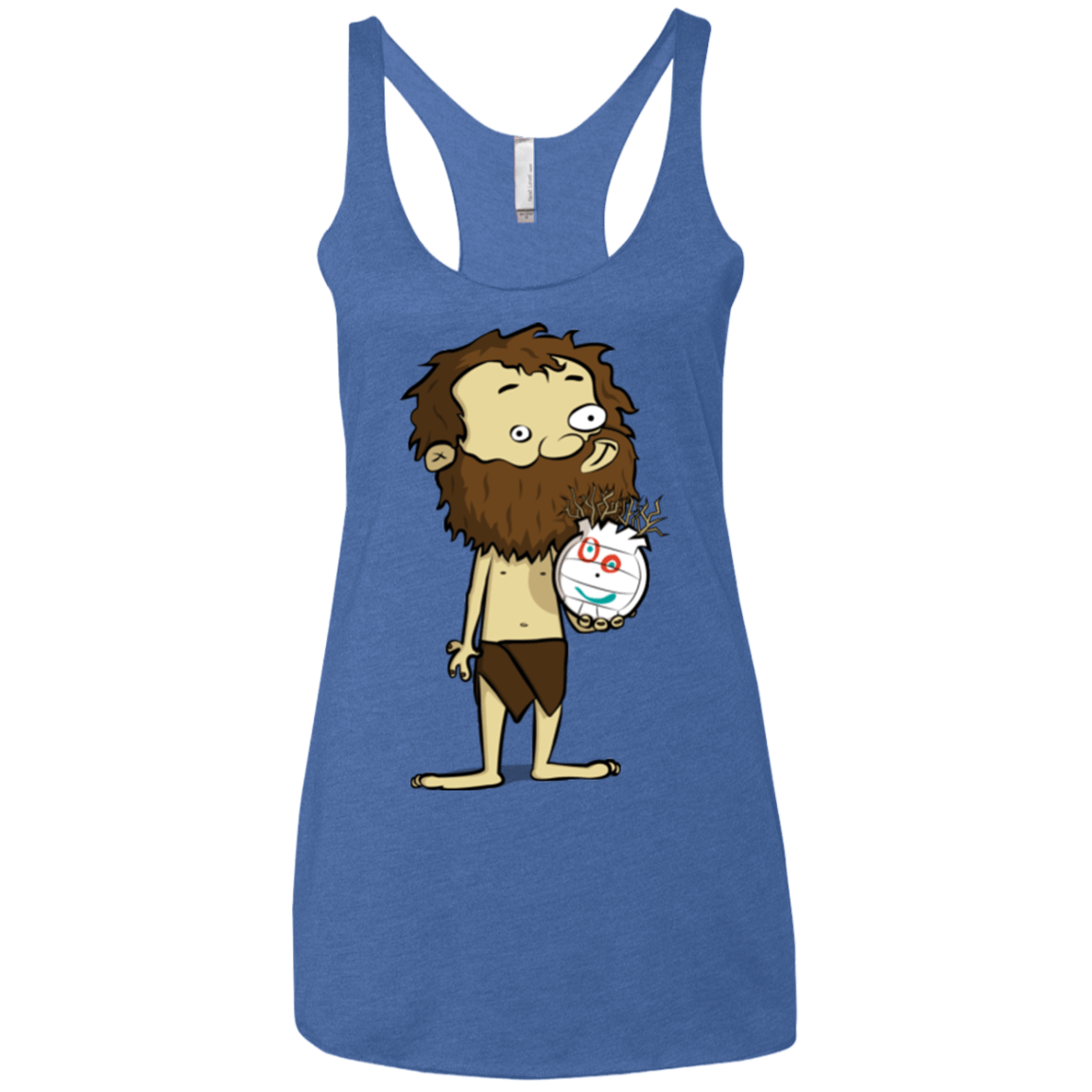 T-Shirts Vintage Royal / X-Small Castaway Women's Triblend Racerback Tank