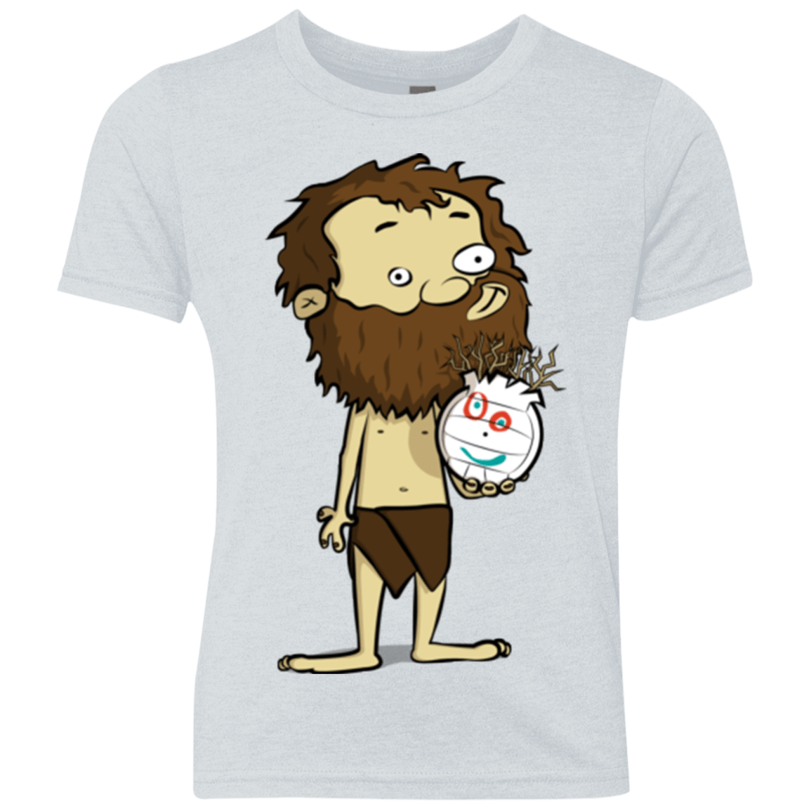 T-Shirts Heather White / YXS Castaway Youth Triblend T-Shirt