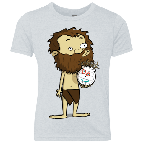 T-Shirts Heather White / YXS Castaway Youth Triblend T-Shirt