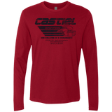 T-Shirts Cardinal / Small Castiel Shipping Men's Premium Long Sleeve