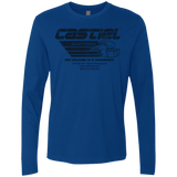 T-Shirts Royal / Small Castiel Shipping Men's Premium Long Sleeve