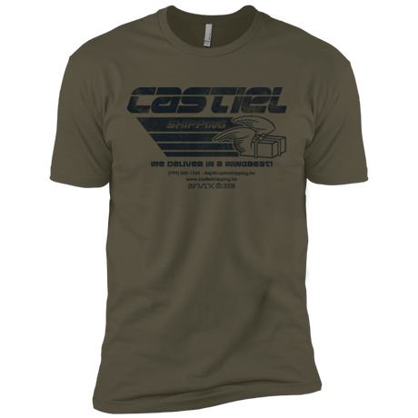 T-Shirts Military Green / X-Small Castiel Shipping Men's Premium T-Shirt