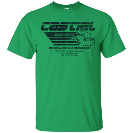 T-Shirts Irish Green / Small Castiel Shipping T-Shirt