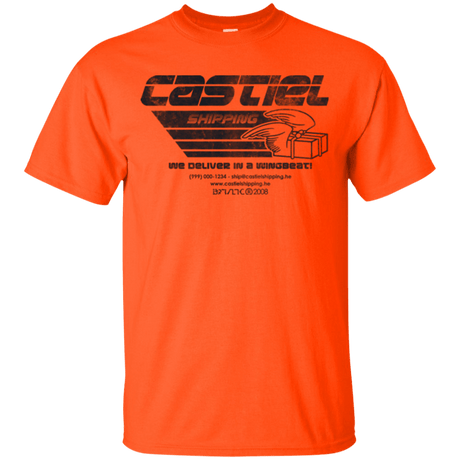 T-Shirts Orange / Small Castiel Shipping T-Shirt