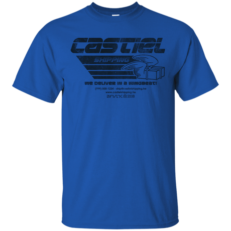 T-Shirts Royal / Small Castiel Shipping T-Shirt