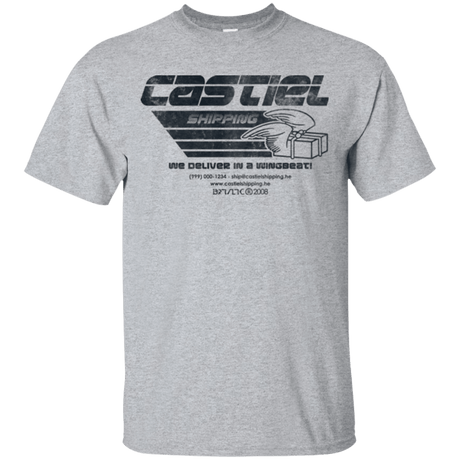 T-Shirts Sport Grey / Small Castiel Shipping T-Shirt