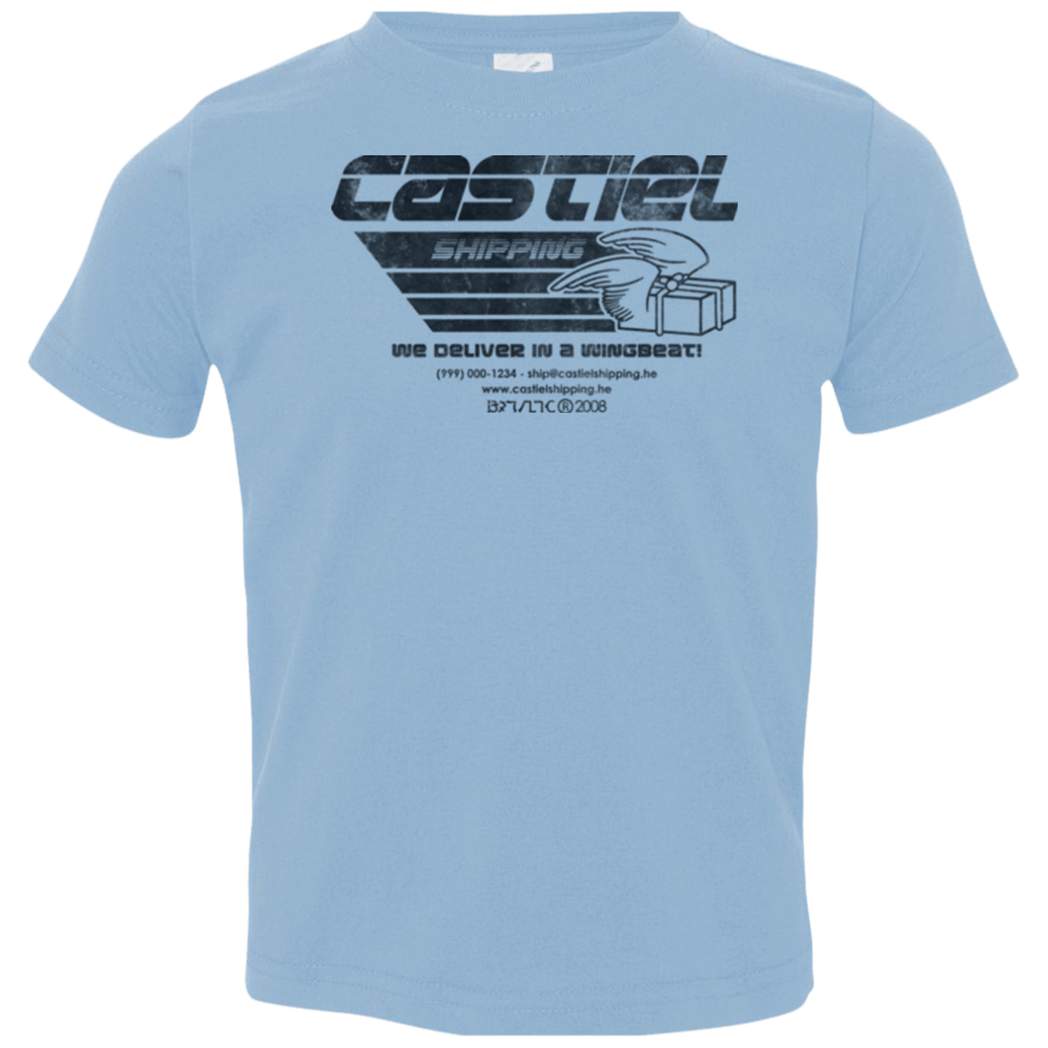 T-Shirts Light Blue / 2T Castiel Shipping Toddler Premium T-Shirt