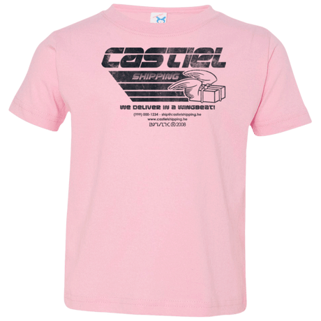 T-Shirts Pink / 2T Castiel Shipping Toddler Premium T-Shirt