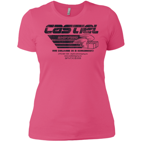 T-Shirts Hot Pink / X-Small Castiel Shipping Women's Premium T-Shirt