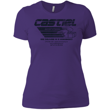 T-Shirts Purple / X-Small Castiel Shipping Women's Premium T-Shirt