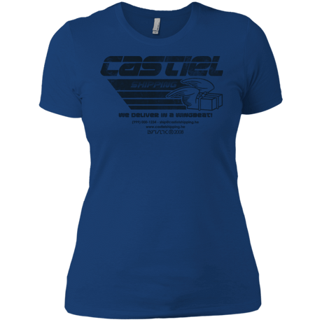 T-Shirts Royal / X-Small Castiel Shipping Women's Premium T-Shirt