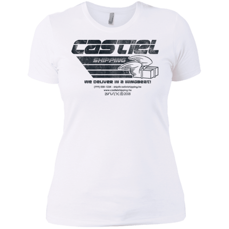 T-Shirts White / X-Small Castiel Shipping Women's Premium T-Shirt