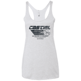 T-Shirts Heather White / X-Small Castiel Shipping Women's Triblend Racerback Tank