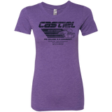 T-Shirts Purple Rush / Small Castiel Shipping Women's Triblend T-Shirt