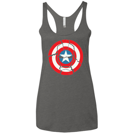 T-Shirts Premium Heather / X-Small Casualties of War Women's Triblend Racerback Tank