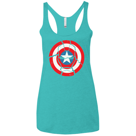T-Shirts Tahiti Blue / X-Small Casualties of War Women's Triblend Racerback Tank