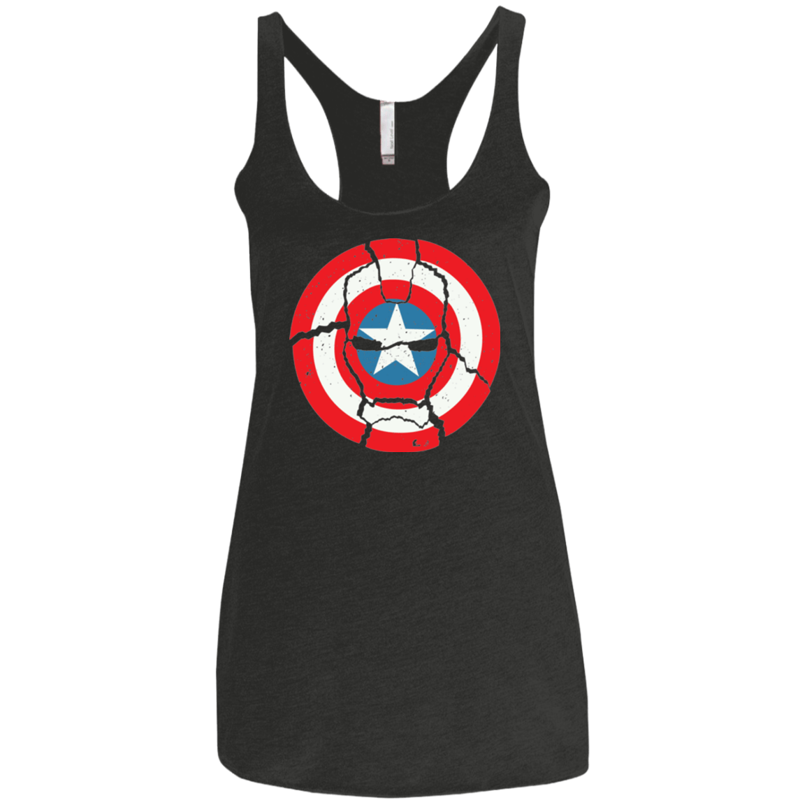 T-Shirts Vintage Black / X-Small Casualties of War Women's Triblend Racerback Tank