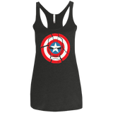 T-Shirts Vintage Black / X-Small Casualties of War Women's Triblend Racerback Tank